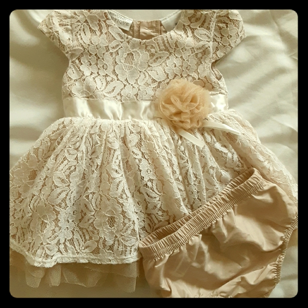 Champaigne Girls Dress